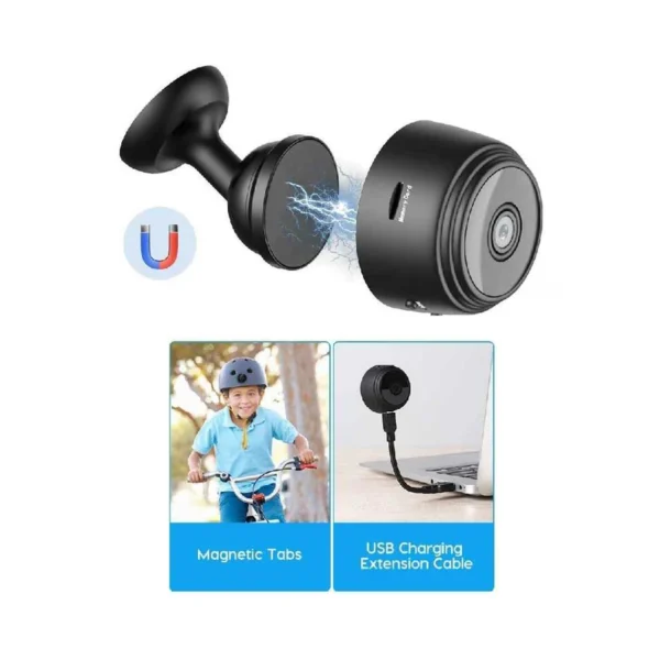 دوربین مداربسته مگنتی مدل SQT V380، دید در شب