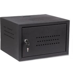 رک دیواری 4 یونیت مشکی عمق 35cm عرض 40cm